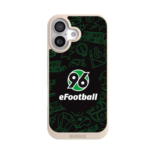 NIVOpure Hannover 96 Football Pattern Design Black