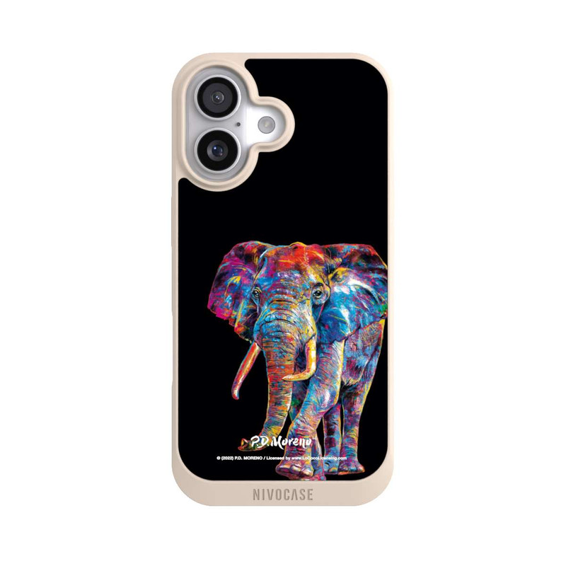 iPhone 17 NIVOpure Elephant Art By P.D. Moreno