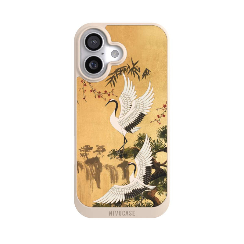 iPhone 17 NIVOpure Kraniche Gold Japan 2