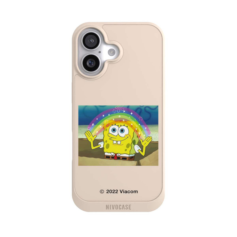 iPhone 17 NIVOpure Spongebob - Regenbogen Meme transparent