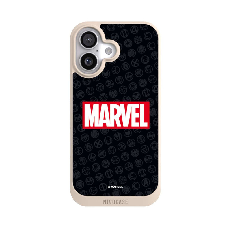 iPhone 17 NIVOpure Marvel Logo Black Red 