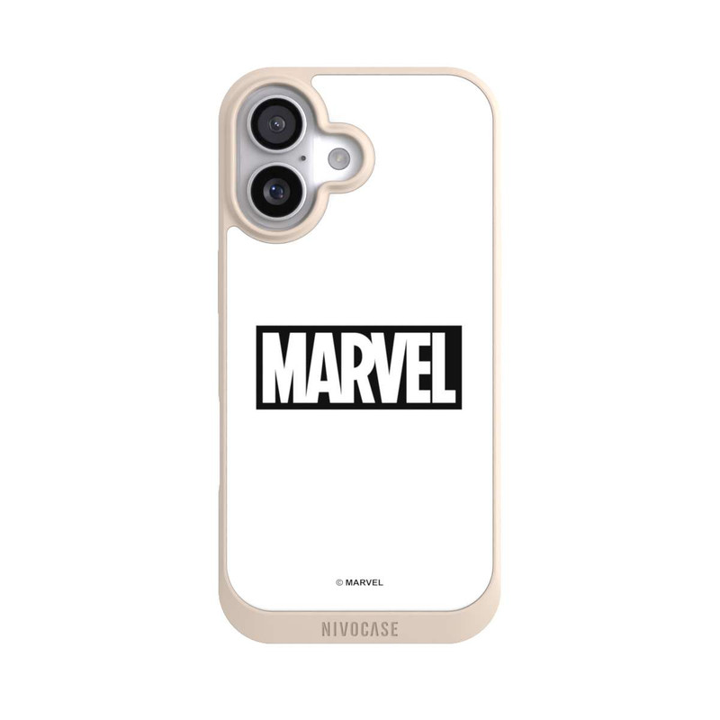 iPhone 17 NIVOpure Marvel Logo White