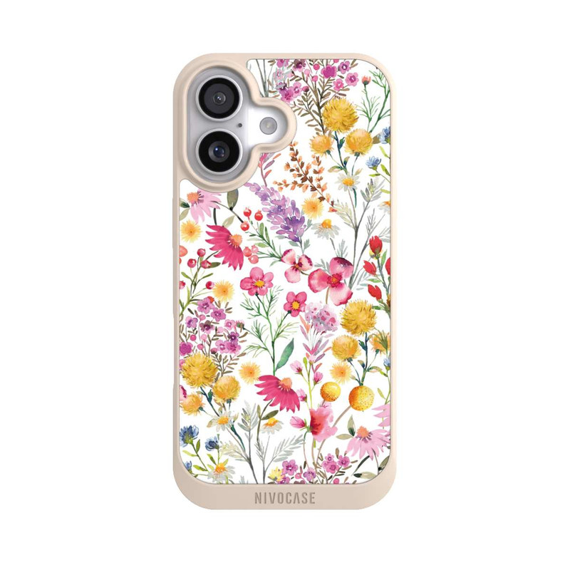 iPhone 17 NIVOpure Botanische Frühlingspflanzen