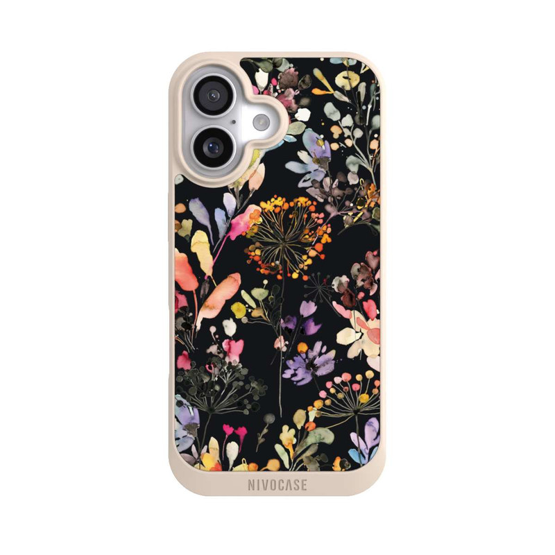 iPhone 17 NIVOpure Wilde Gräser schwarz