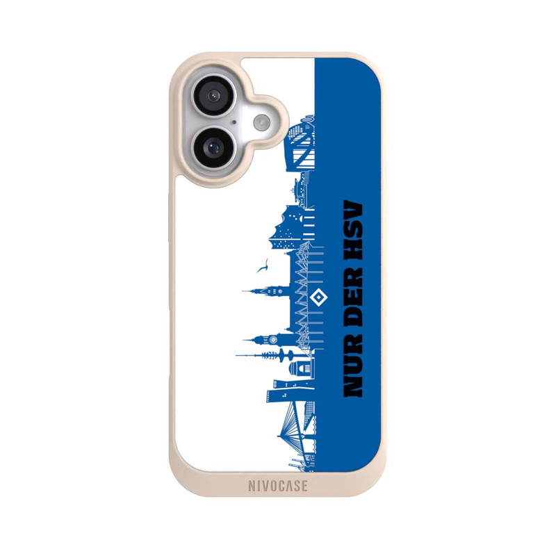 iPhone 17 NIVOpure HSV Skyline Blau Weiß
