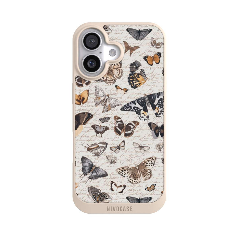 iPhone 17 NIVOpure Schmetterling Muster Boho