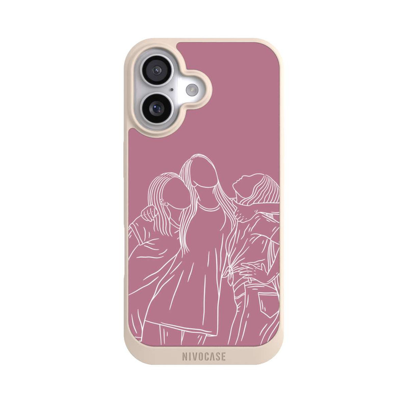 iPhone 17 NIVOpure Freundinnen Line Art
