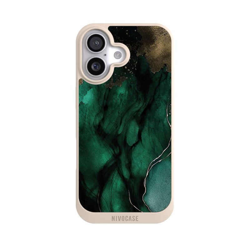 iPhone 17 NIVOpure Grün Gold