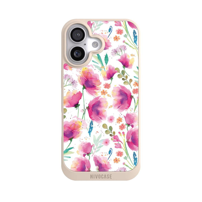 iPhone 17 NIVOpure Abstrakte Mohnblumen aquarell