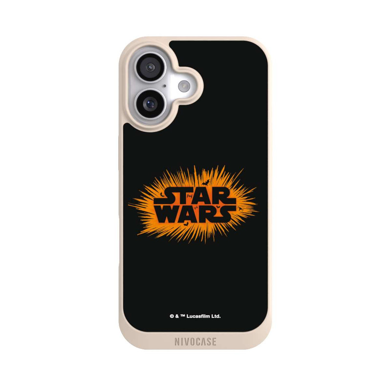 iPhone 17 NIVOpure Star Wars Logo Orange Halloween Explosion