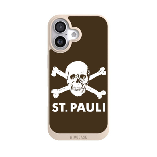  NIVOpure FC St. Pauli Logo Braun