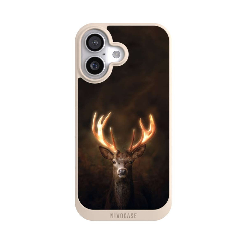 iPhone 17 NIVOpure Hirsch Goldenes Geweih