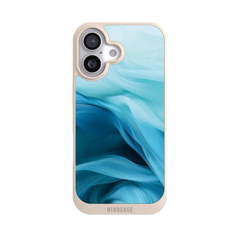 iPhone 17 NIVOpure Smooth Blue Texture