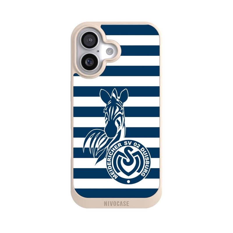 iPhone 17 NIVOpure MSV Duisburg Blau Weiß