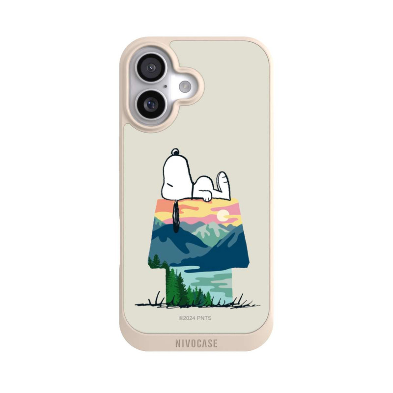 iPhone 17 NIVOpure Snoopy Camping Hütte