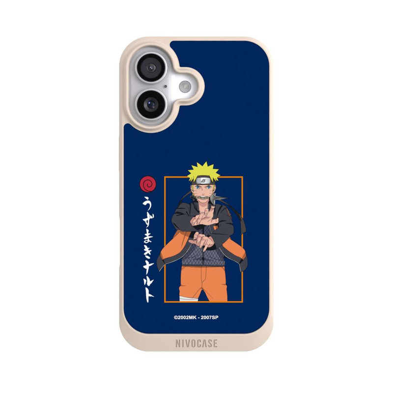 iPhone 17 NIVOpure Naruto Kampfposition Blau