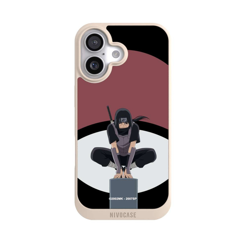 iPhone 17 NIVOpure Itachi Uchiha Symbol schwarz