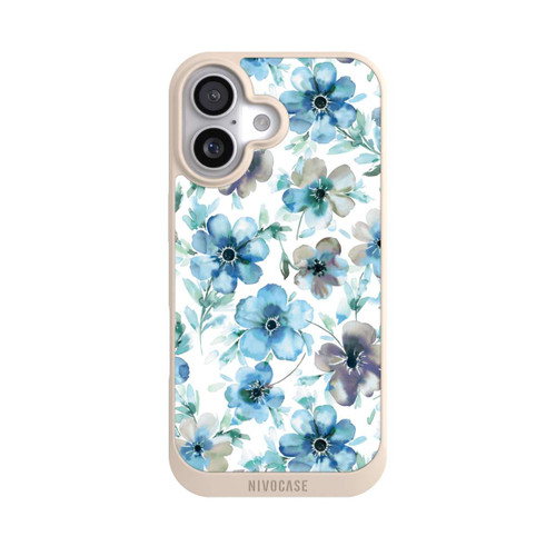  NIVOpure Blaues Blumenmuster Trendy