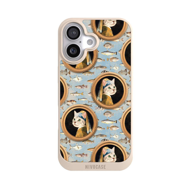 iPhone 17 NIVOpure Katzen Muster