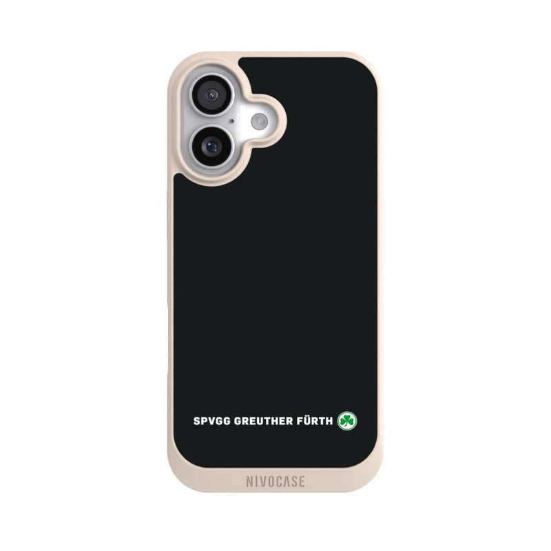 iPhone 17 NIVOpure SPVGG GREUTHER FÜRTH Logo Horizontal schwarz