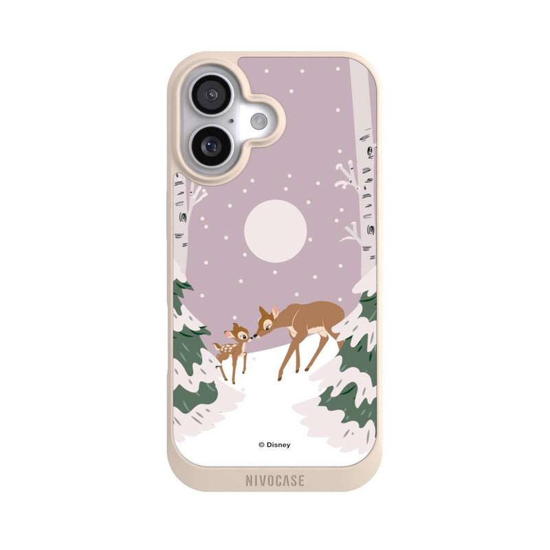 iPhone 17 NIVOpure Bambi und Mutter Winterliebe