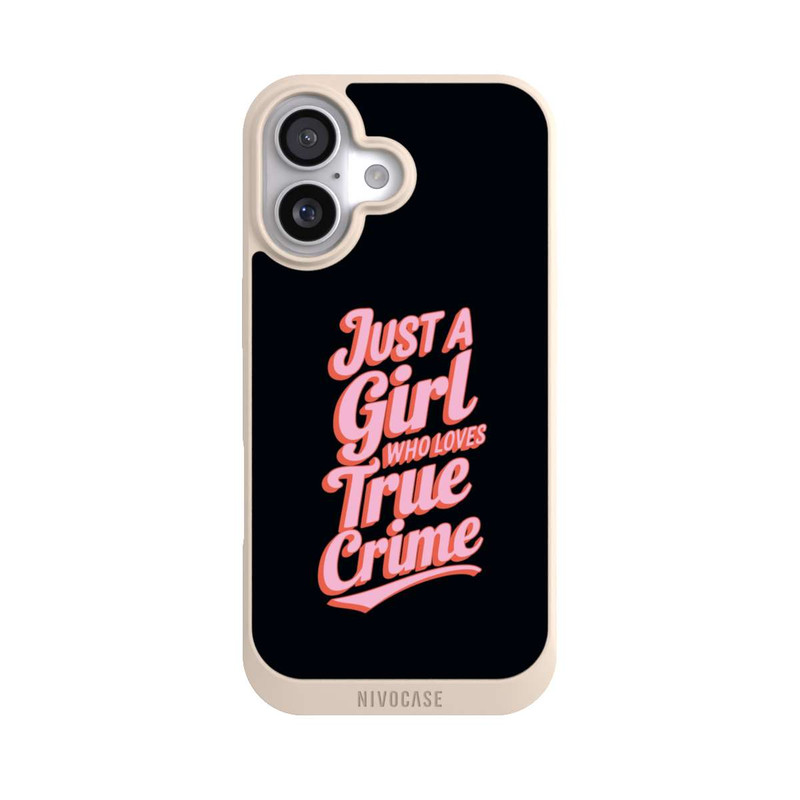 iPhone 17 NIVOpure Just a Girl Who Loves True Crime