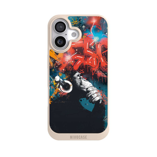  NIVOpure Affe Stereo Kopfhörer Graffiti Street Art