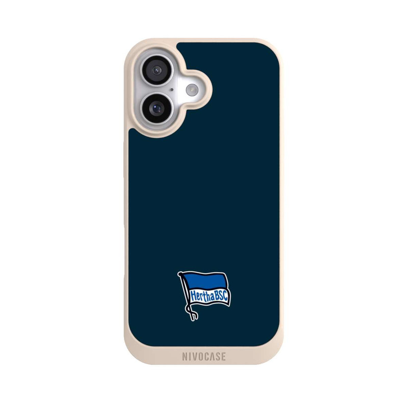 iPhone 17 NIVOpure Hertha BSC Logo Dunkelblau