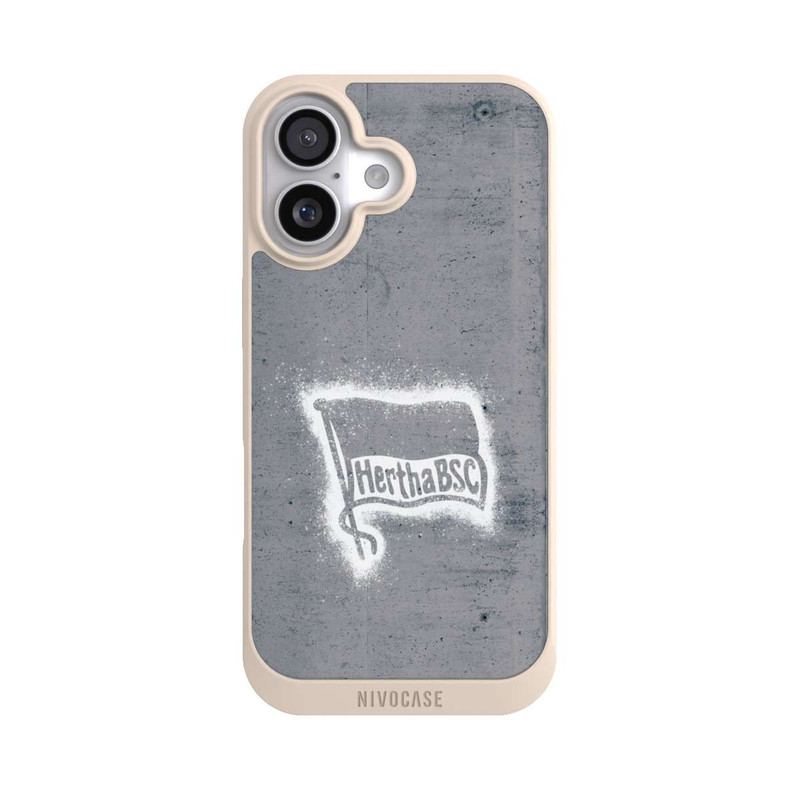 iPhone 17 NIVOpure Hertha BSC Logo Sprayed