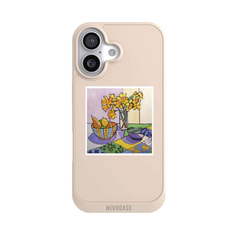 iPhone 17 NIVOpure Daffodil Patchwork, 2023, by Catherine J Martzloff