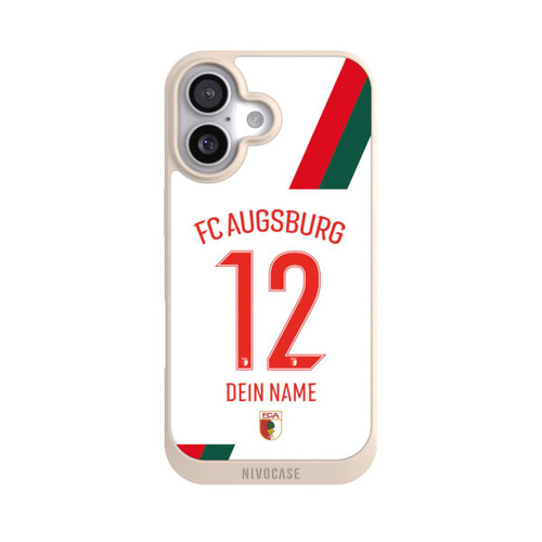  NIVOpure FC Augsburg Trikot Personalisierbar 25-26