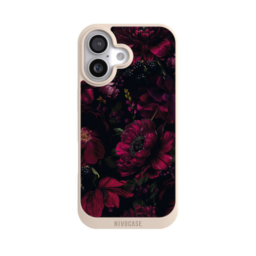  NIVOpure Dunkle Rote Blumen Liebe