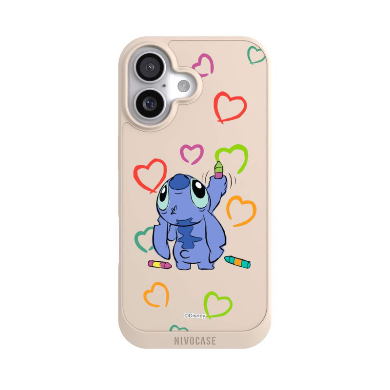 iPhone 17 NIVOpure Stitch Draws a Heart Transparent