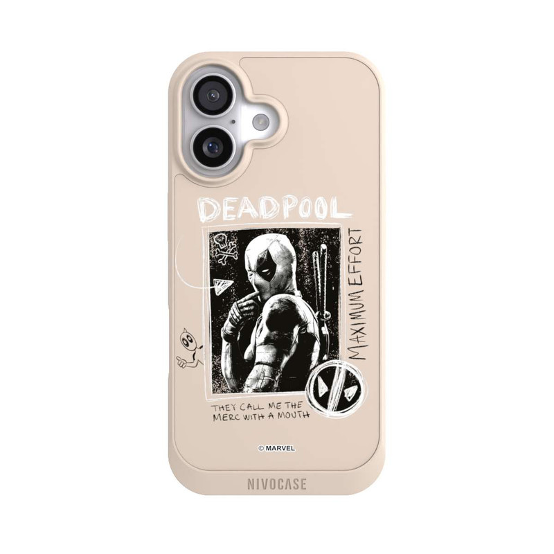 iPhone 17 NIVOpure Deadpool Transparent