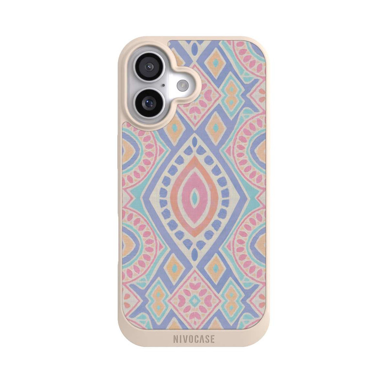 iPhone 17 NIVOpure Boho Geometric Mosaic Intricate Tribal Design