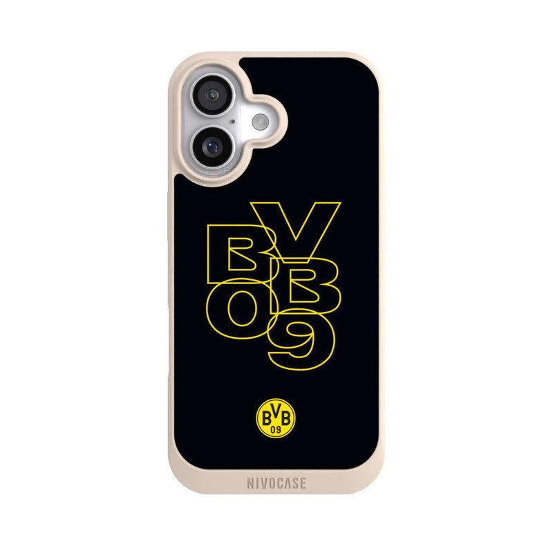 iPhone 17 NIVOpure BVB09 Gelb Schwarz