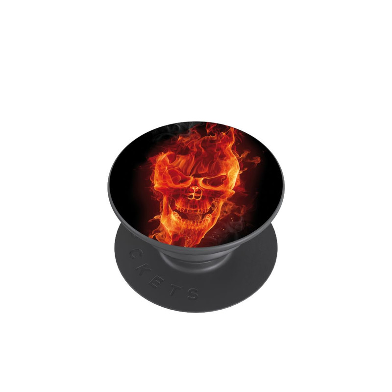  PopGrip Burning Skull