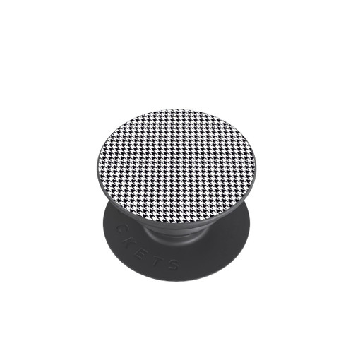  PopGrip Hahnentritt Schwarz Weiß