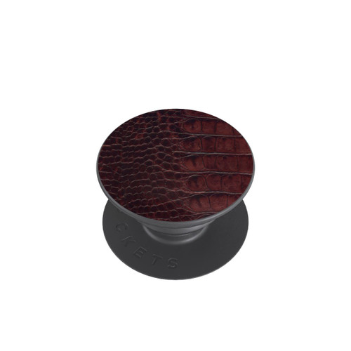  PopGrip Cuir de Crocodile
