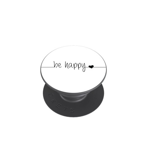  PopGrip Be Happy Weisser Hintergrund