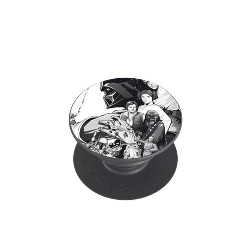  PopGrip StarWars Charaktere - Schwarz-Weiß