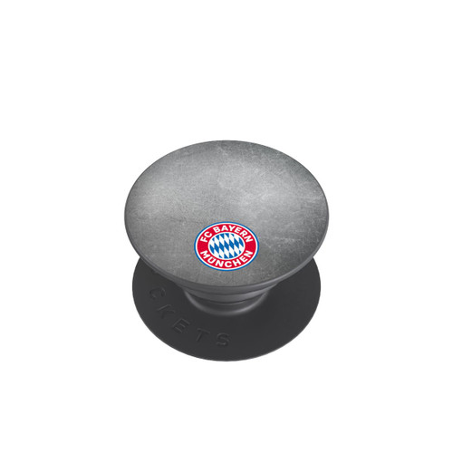  PopGrip Logo FCB Classique Petit - Coloré sur Fond Métallique