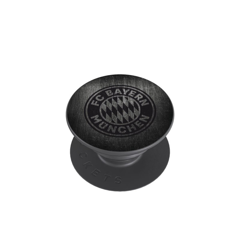  PopGrip Metalllook FCB Logo einfarbig