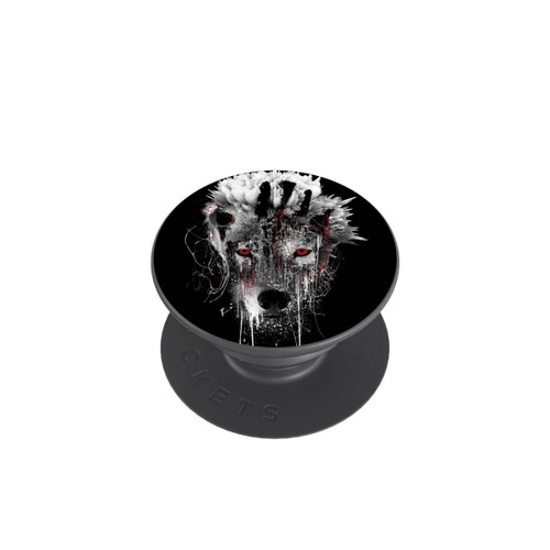  PopGrip Rote Augen Wolf