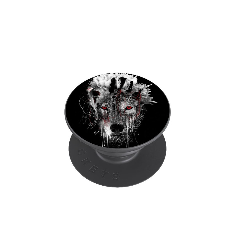  PopGrip Rote Augen Wolf