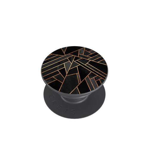  PopGrip Schwarze Nacht Gold Druck