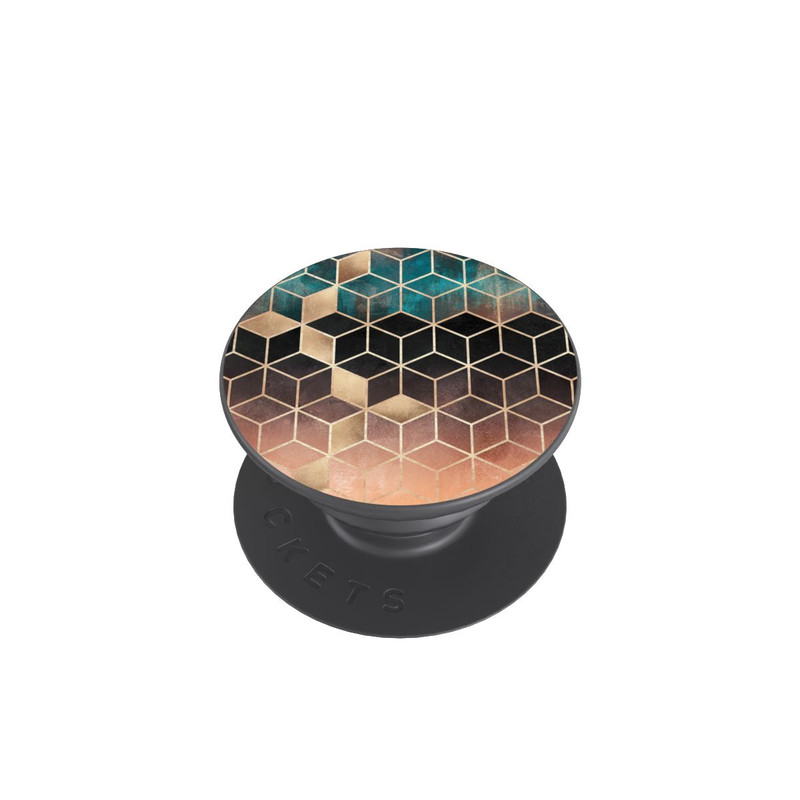  PopGrip Cubes de rêve imprimé doré