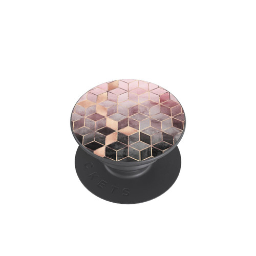  PopGrip Pink-grauer Farbverlauf Würfel Druck