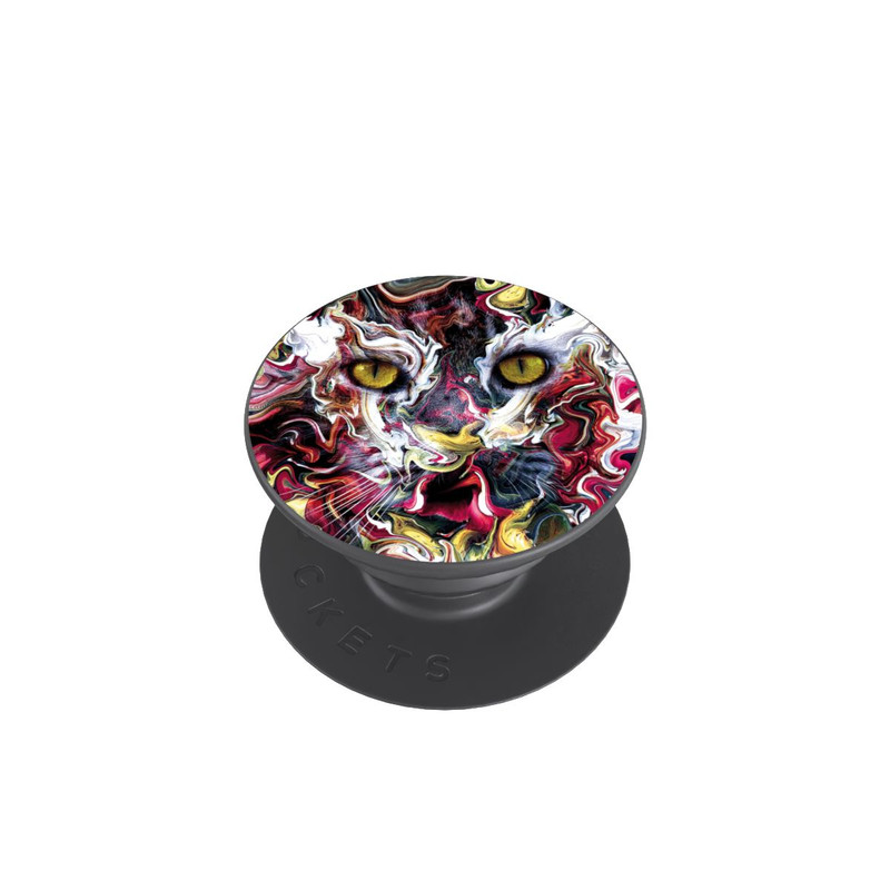  PopGrip Katze Abstrakt