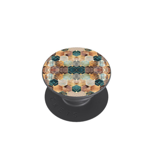  PopGrip Naturfarbene Sechsecke und Diamanten